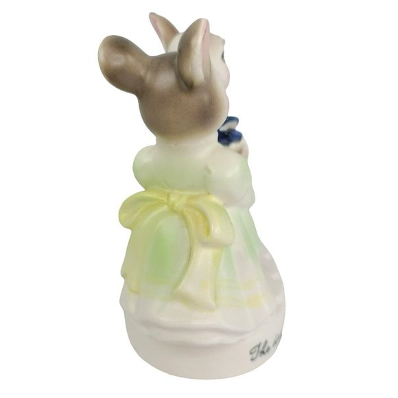 VTG 1980 Avon The Day I Made Presidents Club Precious Moments Bunny Figurine - Picture 2 of 6
